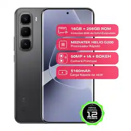 Falabella Celular HOT 60 PRO+ |4G |256 GB |8GB RAM oferta