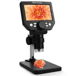 Falabella Microscopio digital electrónico USB con base pantalla recargable oferta