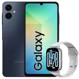 Falabella Celular Galaxy A06 128GB /4GB Black + Watch 5 Active Slv oferta
