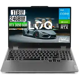 Falabella PORTATIL LOQ 15IAX9 INTEL CORE I5 12450HX SSD 1TB RAM 24GB RTX 3050 6GB oferta