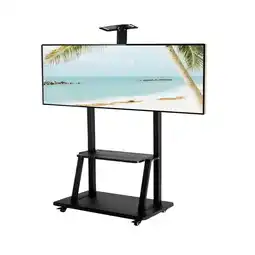 Falabella Soporte Para Tv 32 - 65 Pulgadas Pedestal Móvil Con Rodachines oferta