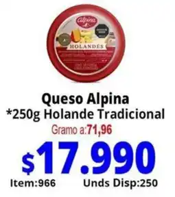 Mercamio Alpina queso oferta