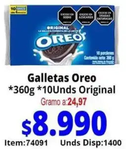 Mercamio Oreo galletas oferta