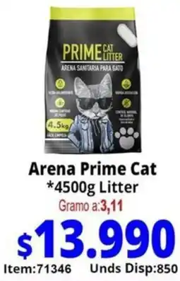 Mercamio Purina prime cat litter arena oferta