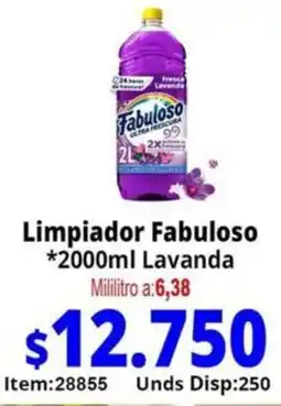 Mercamio Fabuloso limpiador lavanda oferta