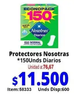 Mercamio Nosotras protectores oferta