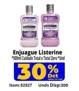 Mercamio Listerine enjuage oferta