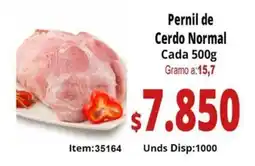 Mercamio Pernil de cerdo normal oferta
