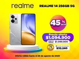Alkomprar Realme 14 256 GB 5G oferta