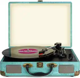 Falabella Tocadiscos Reproductor Vinilos Lp altavoces y Bluetooth Receptor oferta