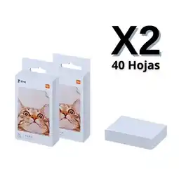 Falabella Papel de Impresora Mi Portable Photo Printer X2 40 Hojas oferta