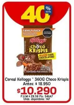 Caribe Supermercados Kellogg's choco krispis oferta