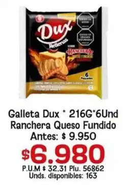 Caribe Supermercados Dux galleta oferta