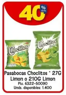 Caribe Supermercados Choclitos limon oferta