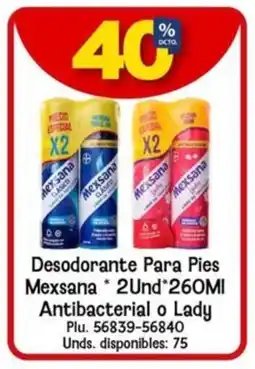 Caribe Supermercados Mexsana desodorante oferta