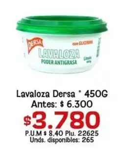 Caribe Supermercados Dersa lavaloza oferta