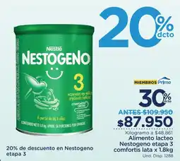 FarmaTodo Nestogeno alimento lacteo etapa 3 oferta