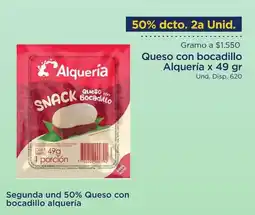 FarmaTodo Alquería queso con bocadillo oferta