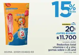 FarmaTodo Redoxitos total vitamina c oferta