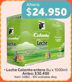 Mercado Madrid Colanta leche entera oferta