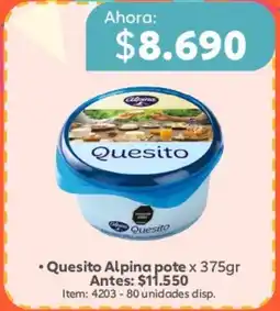 Mercado Madrid Alpina quesito pote oferta