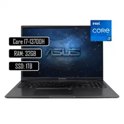 Falabella PORTATIL VIVOBOOK 16 – Intel Core i7 13620H – RAM 32GB – SSD 1TB M.2 – 16 pulgadas oferta