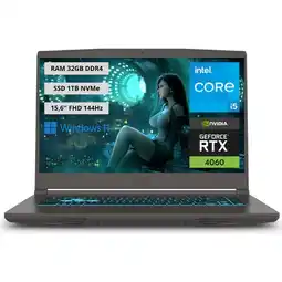 Falabella Portatil Gamer Thin 15 Intel Core i5-13420H RAM 32GB SSD 1TB RTX 4060 8GB oferta
