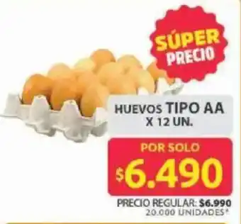 Ara Huevos tipo AA oferta