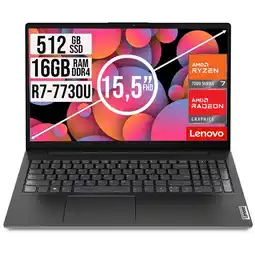 Falabella PORTATIL V15 AMD RYZEN 7-7730U SSD 512GB RAM 16GB 15,6 FHD oferta
