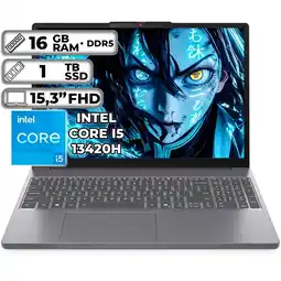 Falabella PORTÁTIL INTEL CORE I5-13420H 16GB RAM 1TB SSD 153 FHD WUXGA oferta