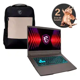 Falabella PORTATIL GAMER THIN 15 B12UC - CI7 12650H - RAM 48GB - SSD 1TB - 15.6 144HZ - RTX 3050 4GB oferta