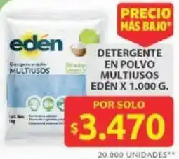 Ara Edén detergente en polvo multiusos oferta