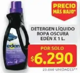 Ara Edén detergen líquido ropa oscura oferta