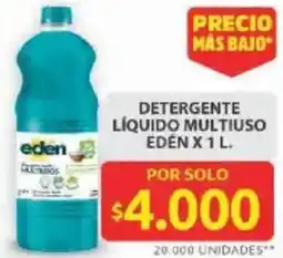 Ara Edén detergente líquido multiuso oferta