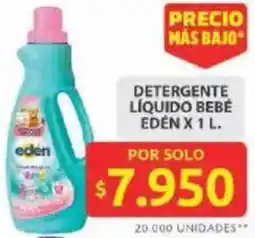 Ara Edén detergente líquido bebé oferta