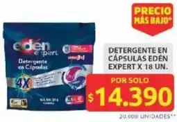 Ara Edén expert detergente en cápsulas oferta