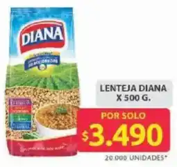 Ara Diana lenteja oferta