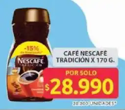 Ara Nescafé café tradición oferta