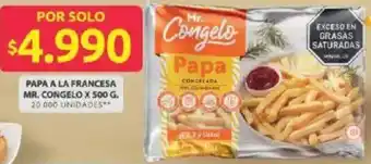 Ara Mr. congelo papa a la francesa oferta