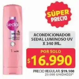 Ara Sedal acondicionador luminoso uv oferta