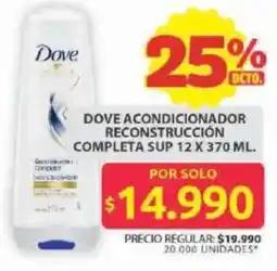 Ara Dove acondicionador reconstrucción completa sup oferta