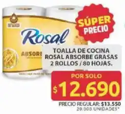 Ara Rosal absorbe grasas toalla de cocina oferta