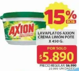 Ara Axion lavaplatos crema limón pote oferta