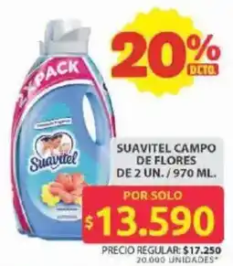 Ara Suavitel campo de flores oferta