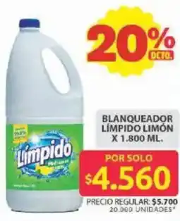 Ara Límpido blanqueador limón oferta