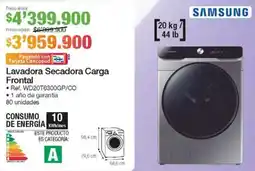 Jumbo Samsung lavadora secadora carga frontal oferta