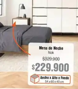 Alkosto Nok mesa de noche oferta