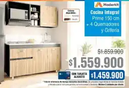 Alkosto Maderkit Cocina Integral Prime oferta