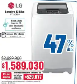 Alkosto Lg lavadora oferta