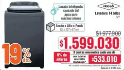 Alkosto Haceb lavadora oferta